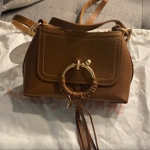 Mini Joan leather crossbody